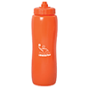 WB9188-VALAIS 1000 ML. (33 FL. OZ.) SQUEEZE BOTTLE-Orange Bottle